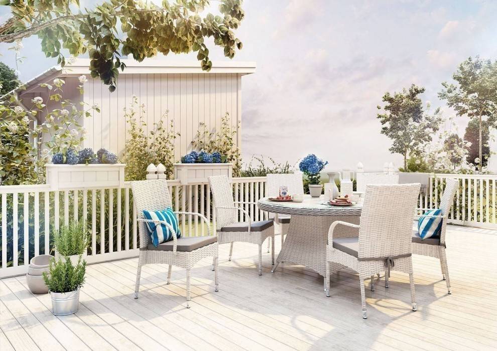 Záhradný nábytok v škandinávskom štýle - tvoja inšpirácia do modernej záhrady 
