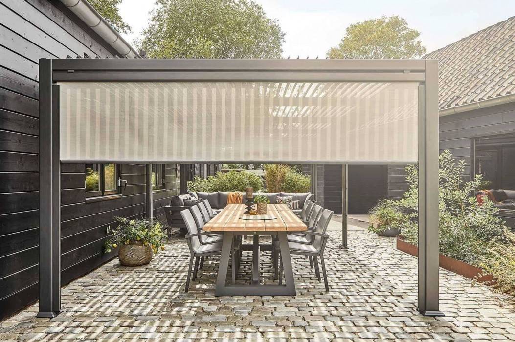 Jedáleň na terase - miesto pre rodinné stretnutia