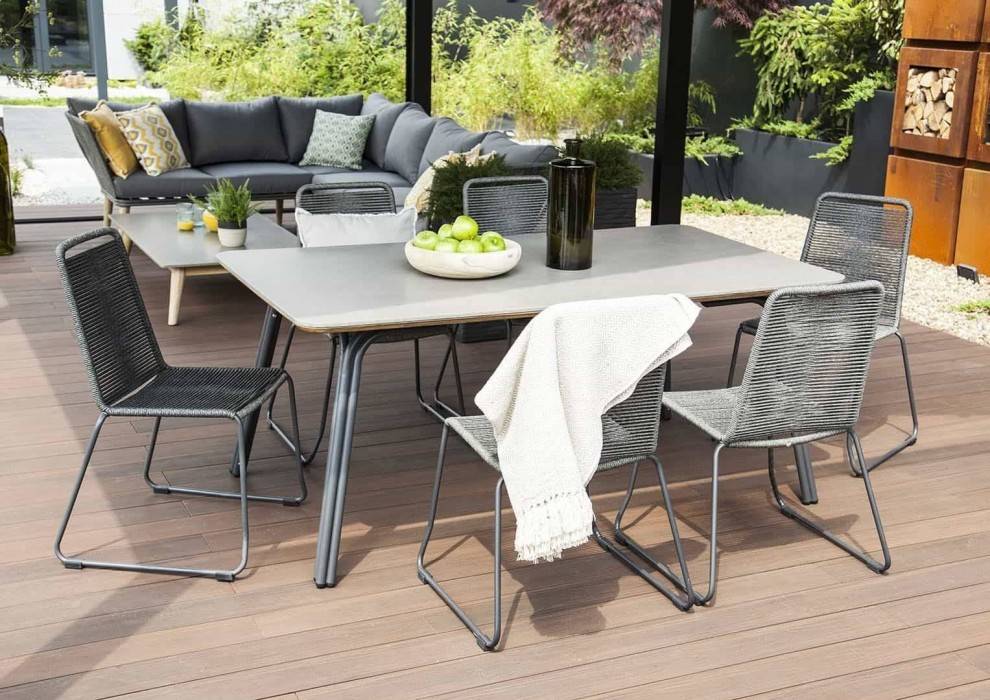 Záhradný stôl a stoličky SIMI 180 cm