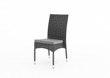 Záhradná ratanová stolička STRATO Royal siva