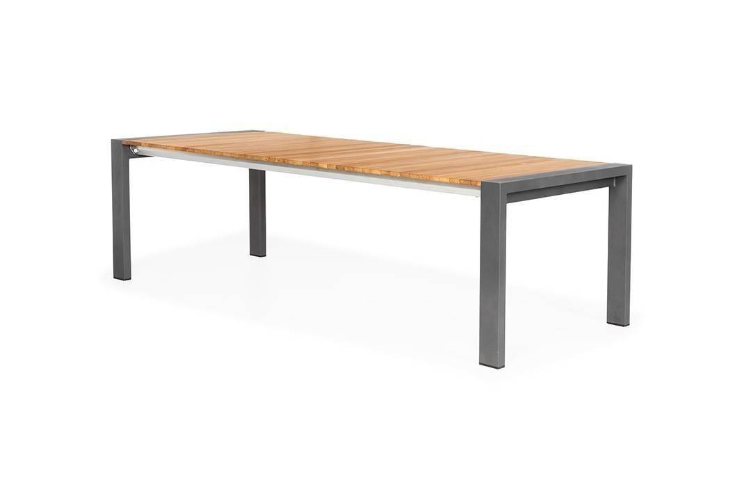 Záhradný rozťahovací stôl RIALTO 217 cm antracit