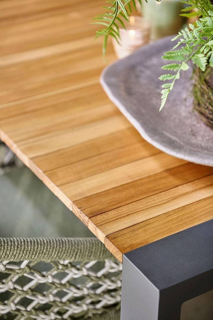 Záhradný rozťahovací stôl RIALTO 265 cm antracit