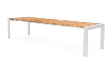 Záhradný rozťahovací stôl RIALTO 265 cm biela