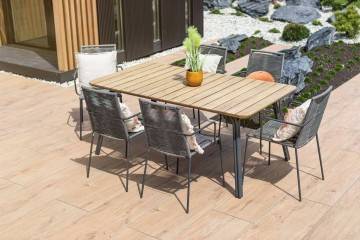 Záhradný stôl SIMI 180 cm eukaliptus