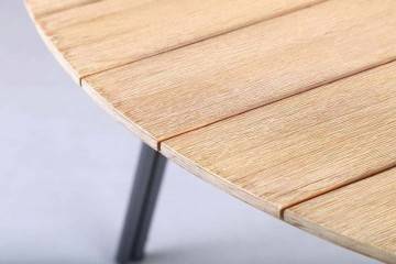 Záhradný stôl SIMI ⌀ 120 cm eukaliptus